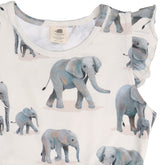 Elephants-Ruffle Dress
